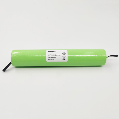 Baterai Ni-Mh Suhu Tinggi 3.6V 10000mAh Pengisian &amp; Pengeluaran Suhu -20°C~+70°C